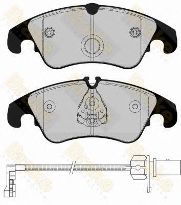 BRAKE ENGINEERING pa1794 -  Комплект тормозных колодок, дисковый тормоз
